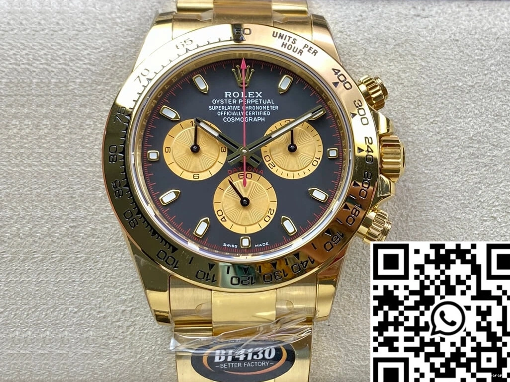 Rolex M116508-0009 1147 Gold Yellow Daytona Versatile Factory BT 0715